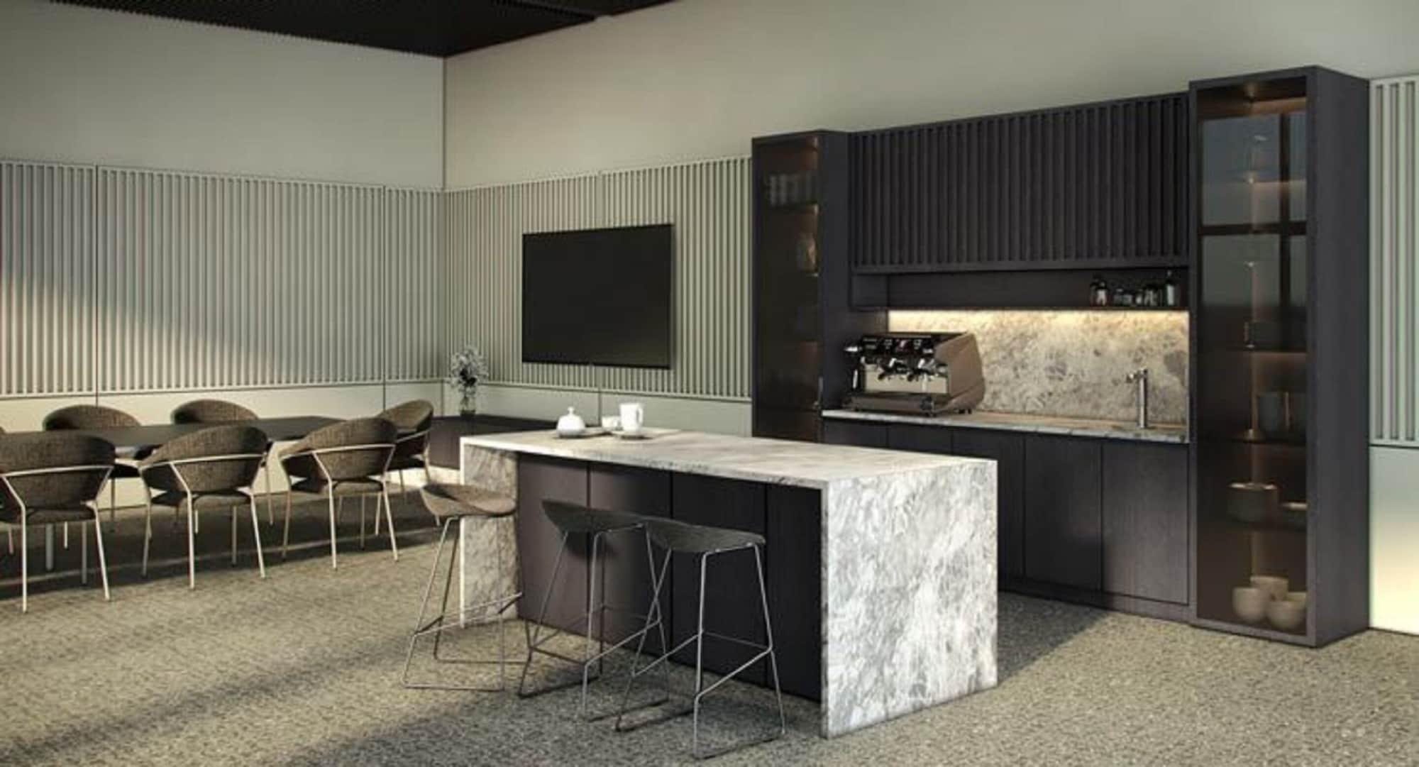 Aparthotel Oakwood Premier Melbourne Exteriér fotografie The kitchen at the new home of the National Portrait Gallery