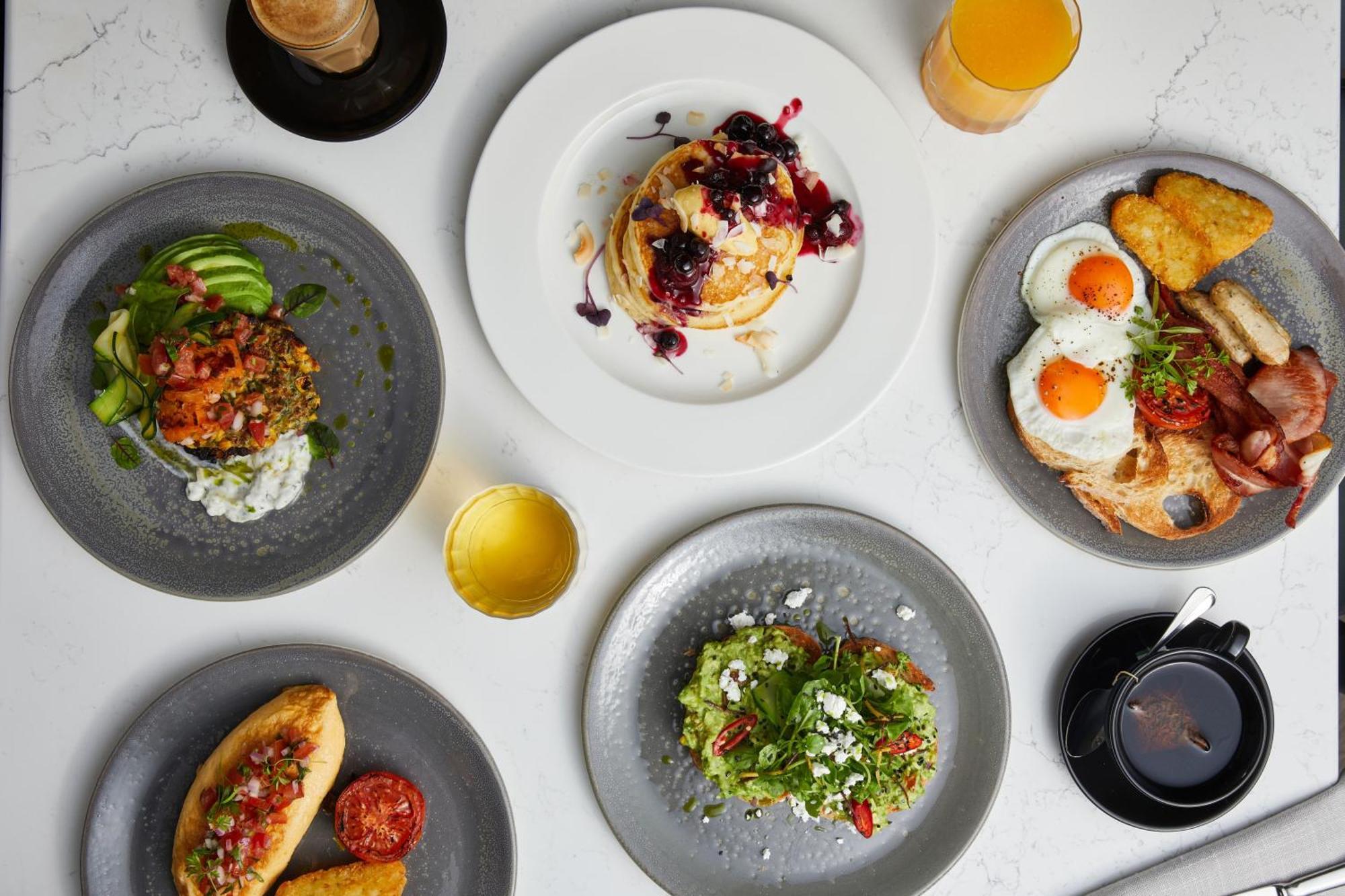 Aparthotel Oakwood Premier Melbourne Exteriér fotografie Breakfast at the River Café